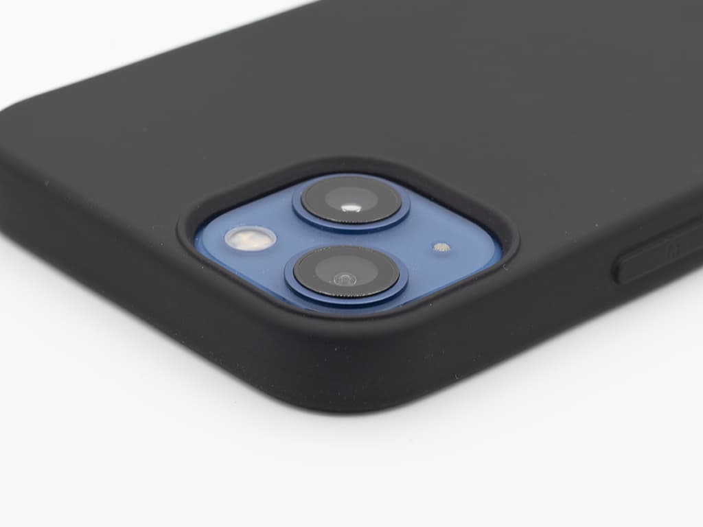Silikonový obal na iPhone 13 - Černý - 5